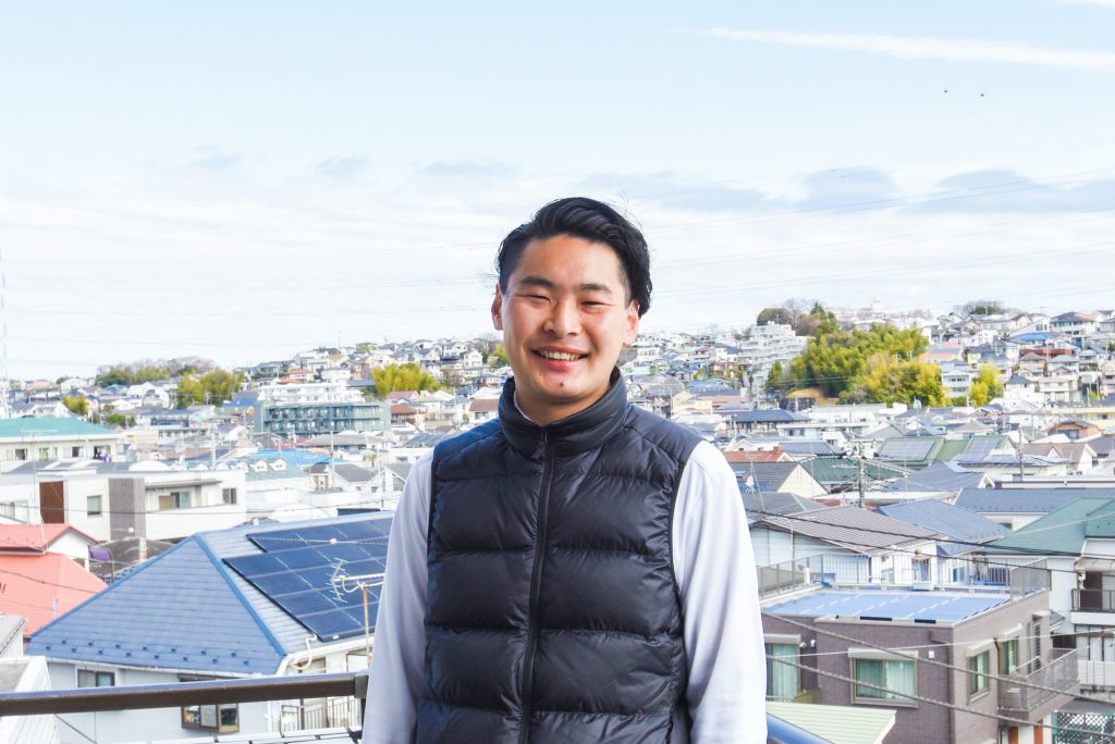 【〜期待を超える提案を心がけております〜　スタッフ紹介　営業：田中】